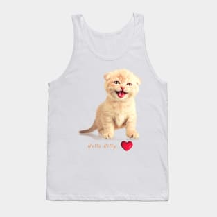 Hello Kitty Funny Cat Tank Top